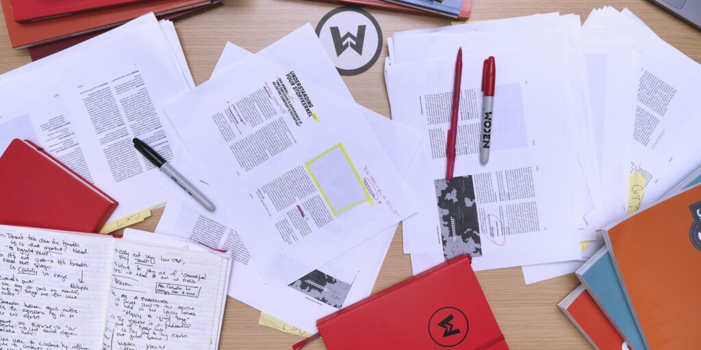 Woden table of notes