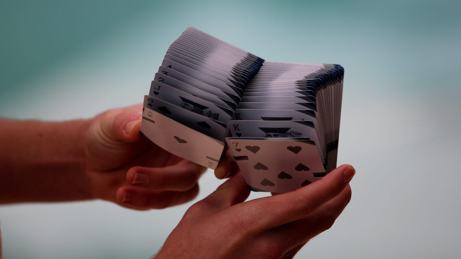 Shuffling a deck of cards