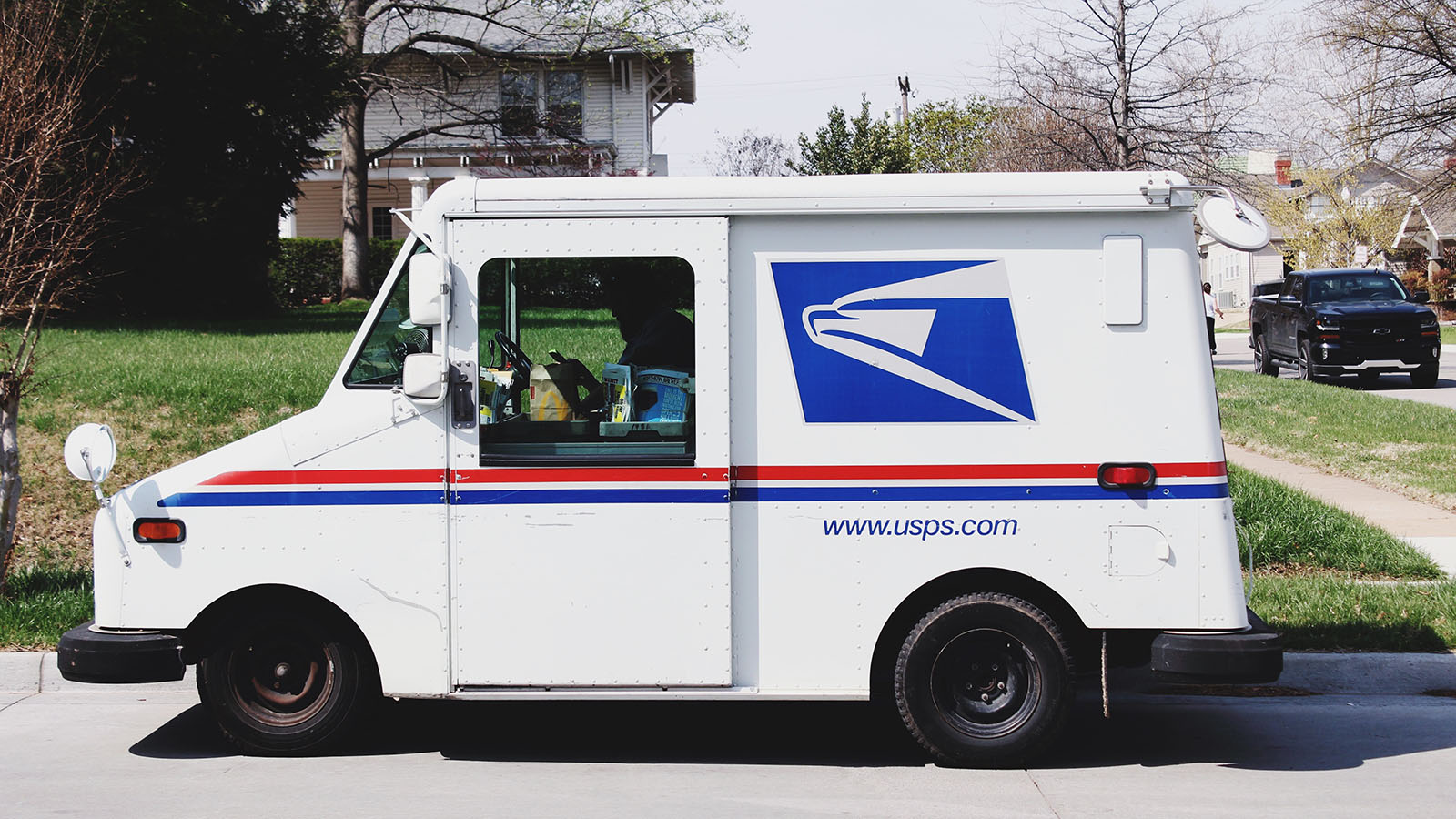 USPS delivery van