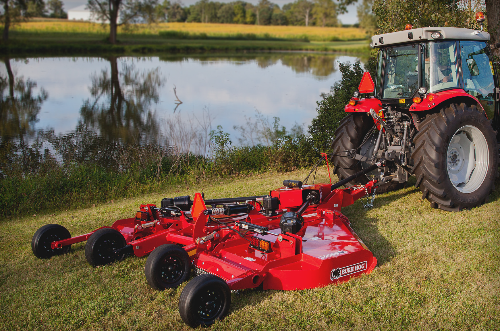 Bush Hog’s rotary cutters and mowers have been the industry standard for those who need to shape their land since 1951.